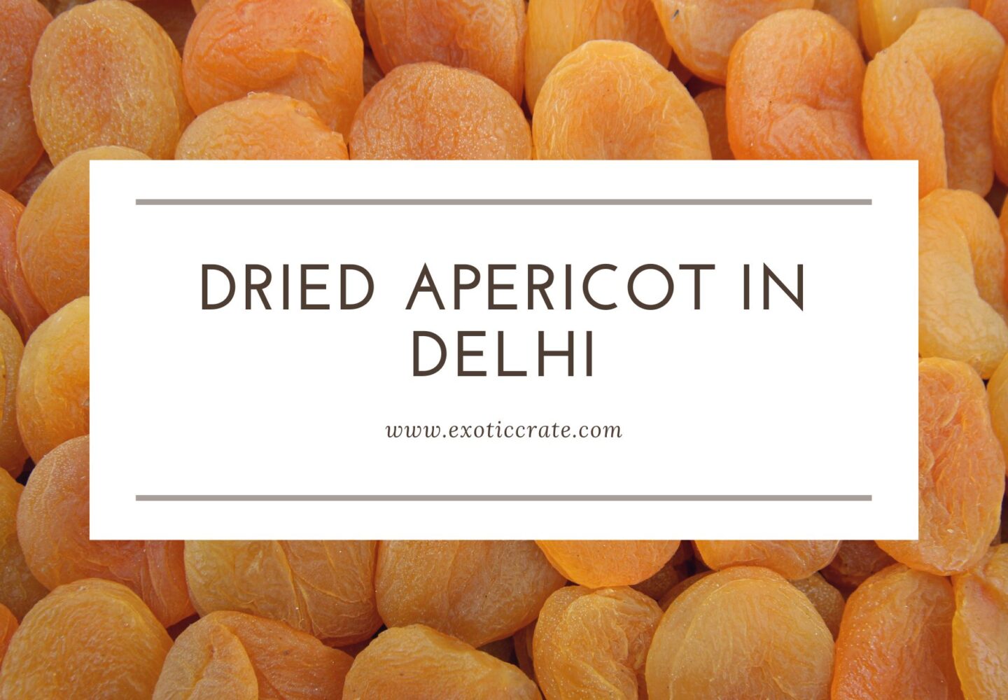 dried apricots