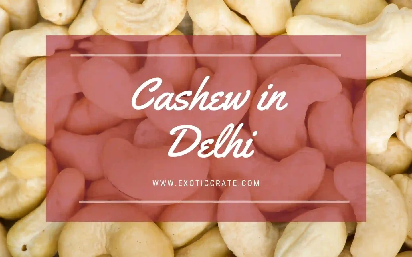 best trader of dry fruits in Delhi NCR, ExoticCrate