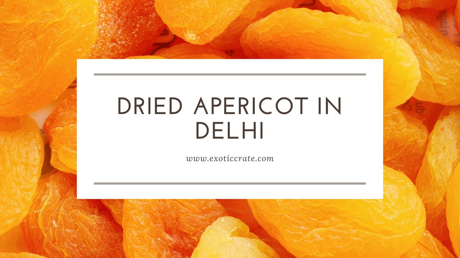 Dried Apricot
