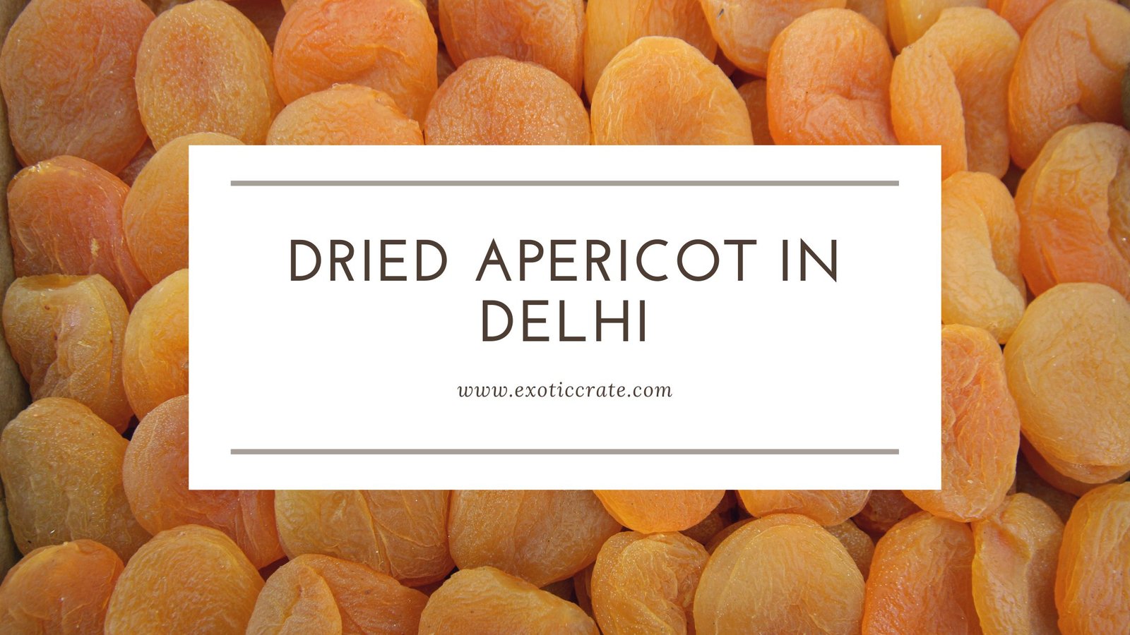 dried apricots